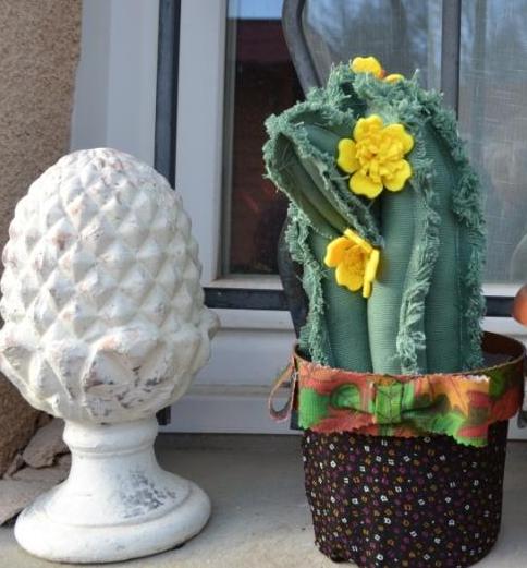 cactus-couture-creative-facile-bricolage-cale-porte